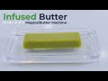 Infused butter for edibles made in the magicalbutter machine