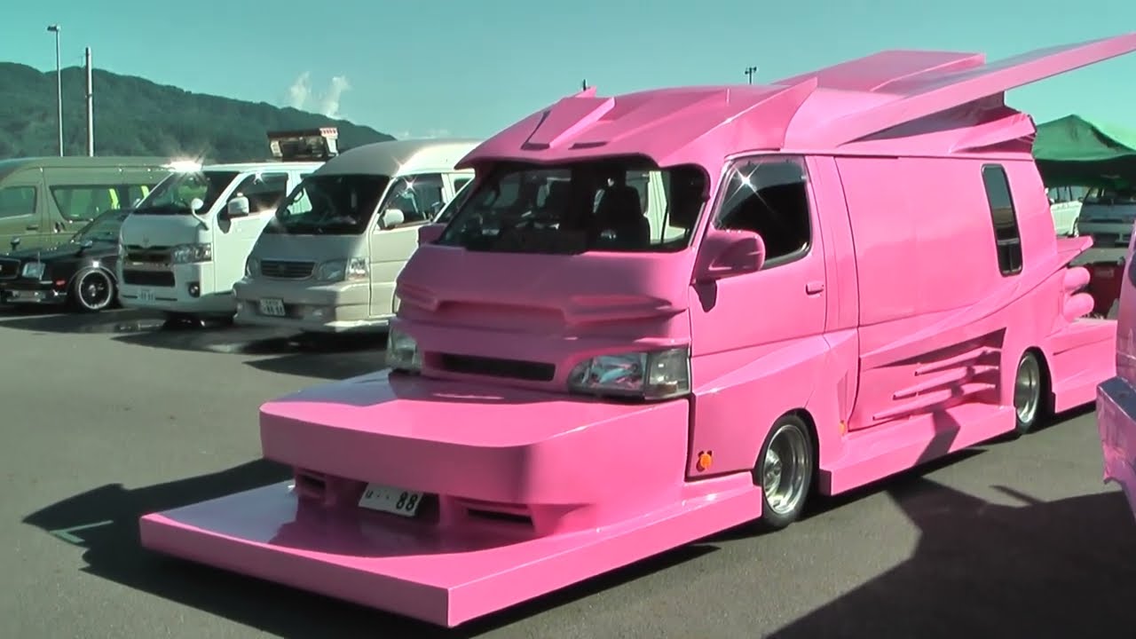 バニング カスタムカー ハイエース ド迫力の凄い1台 - YouTube