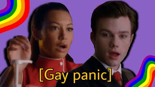 the glee club being in a manic state of gay panic for more than 7 minutes “straight”