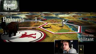 Polania Militant 14 Turns | Ranked | Scythe Board Game | 1/12/22