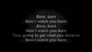 Papa Roach   burn (lyrics)