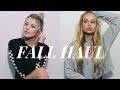 FALL TRY-ON HAUL | SeaBlondes