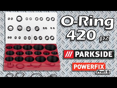 Set di O-Ring 420 pezzi PARKSIDE POWERFIX 6,99 € Oring - YouTube