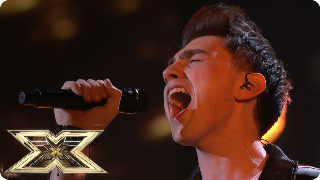 Brendan Murray sings Everybody Hurts Live Shows Week 4 The X Factor