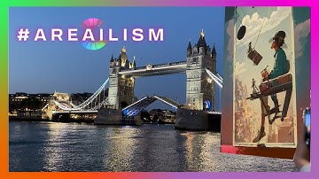 AR experience: Paperless Art Gallery in Tower Bridge with Adobe Aero in Google Geospatial Creator