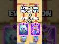 Will Evolution Snowball Beat Evolution Zap? 🤔 #clashroyale #shorts