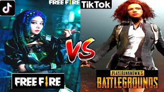 Free Fire Vs Pubg || on Tik Tok  Part#14 by IGB.hasnain