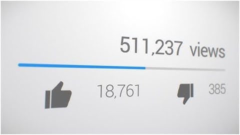 1 Million Views Counter | Motion Graphics - Videohive template