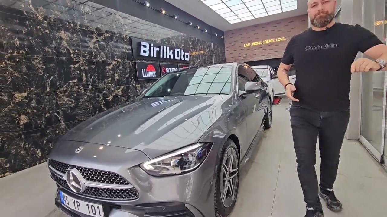 Mercedes C200 4 Matic  IRX LLumar Cam Filmi