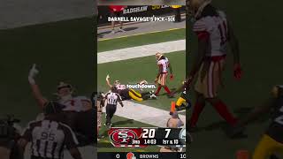 Darnell Savage&#39;s pick six #NFL #AmericanFootball #Football