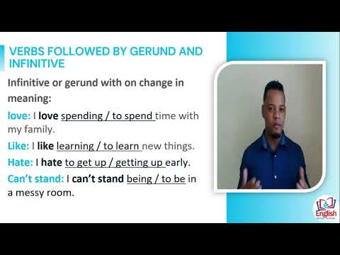 VERBS FOLLOWED BY INFINITIVE VS VERBS FOLLOWED BY GERUND