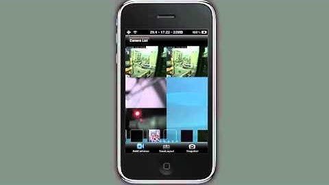 Bienville Security :: VIVOTEK iPhone App iViewer Software - Multiview