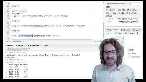 Basic statistics in R
