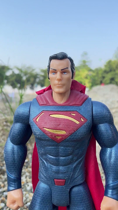WHAT WAITS FOR SUPERMAN BEHIND - THE DOOR FUNNY TOYS