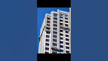 Rope suspended platform for construction