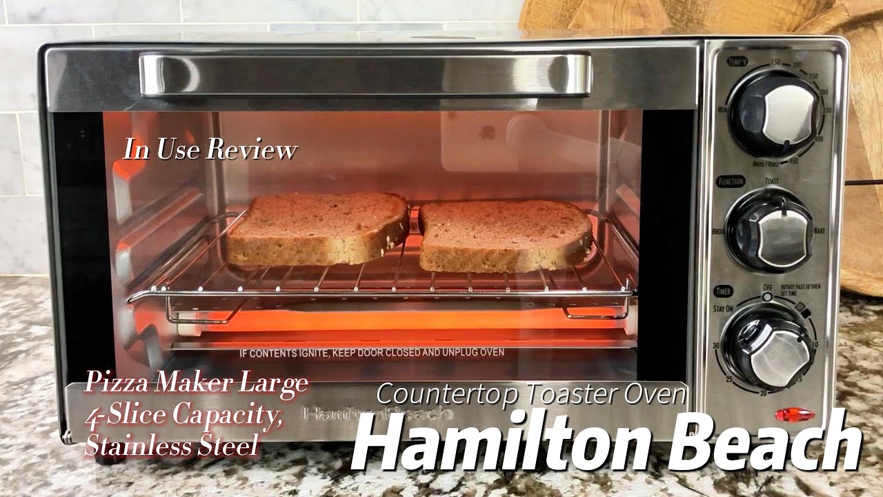 Hamilton Beach 4-slice Toaster Oven