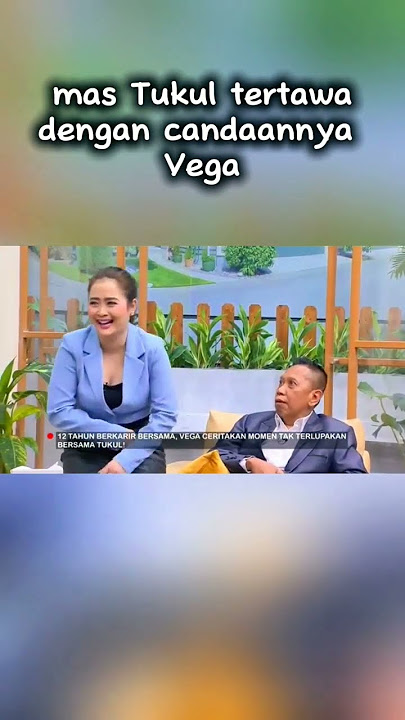 Hadirnya Vega membuat mas Tukul terhibur #shortvideo #short #shorts