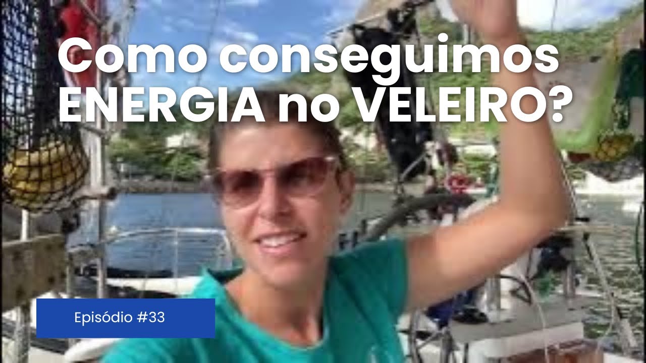 ⁣Como conseguimos ter ENERGIA no VELEIRO? #33
