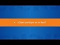 ¿Cómo participar en un foro Moodle?