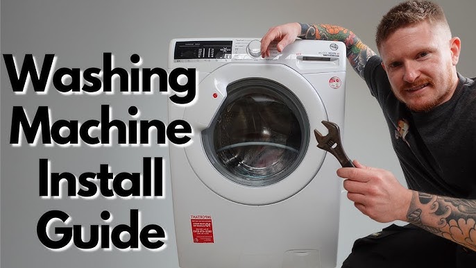 How to Install a Washing Machine (Easy Guide) 