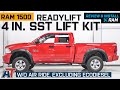 2009-2018 RAM 1500 ReadyLIFT 4 in. SST Lift Kit (w/o Air Ride, Excluding EcoDiesel) Review & Install