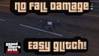 GTA 5 Online : How To Survive Any Fall! (No Fall Damage Glitch)