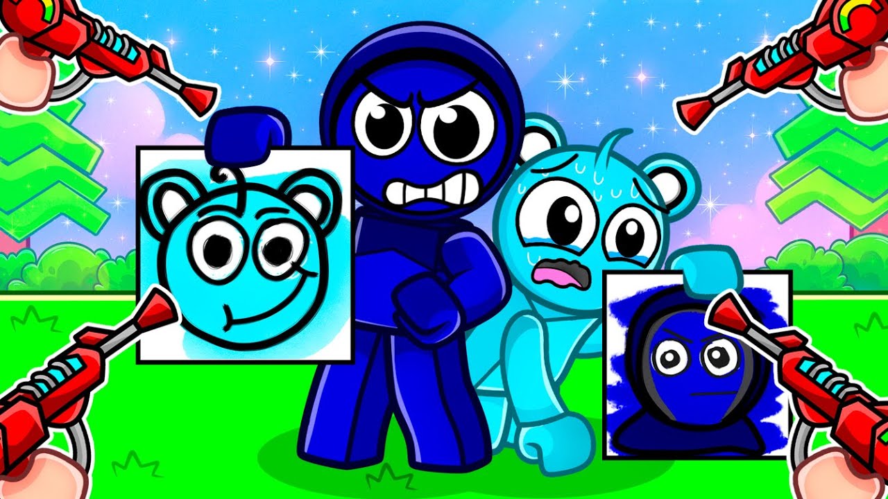 Desenhamos para SOBREVIVER no Roblox! | Jevin e Sky