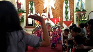 Tari Sembah TK Fransiskus Way Kanan Lampung