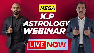 K.P astrology mega webinar | K.P astrology in telugu | cosmic vedam #astrologyintelugu