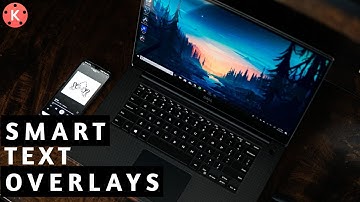 2 Smart Text Overlay Effects with Kinemaster | Tutorial | Kinemaster | 2020 |