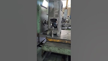 reciprocating compressor crankcase flange machining