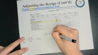 Recipe Conversions 2 (Yield Adjustment)