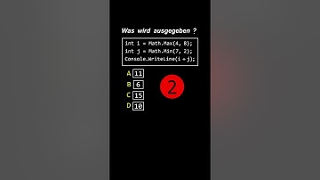 Was wird ausgegeben ? (C#) #aufgabe #problem #math #max #min #code #programming #logik #short