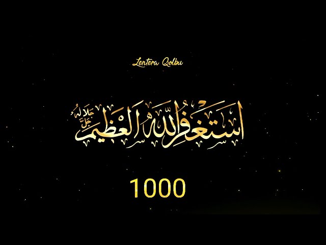Istighfar Merdu 1000 kali oleh Ustadz Hanan Attaki | Fastabiqul Khairat class=