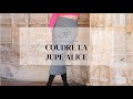 Tuto couture Alice - Coudre une jupe longue fourreau en maille