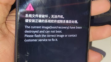 Oppo! the current image(boot/recovery) have been destroyed fix || the current image