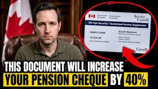 📌 This One Document Can Increase a Canadian Senior's Monthly Cheque by 40% (Most Miss It)