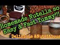 Homemade nutella healthy  delicious nutellarecipes martinmidlifemisadventures scratchcooking