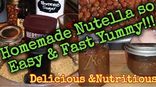 Homemade Nutella Healthy & Delicious/ #nutellarecipes #martinmidlifemisadventures #scratchcooking by Martin Midlife Misadventures 1,497 views 1 month ago 9 minutes, 7 seconds