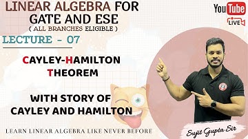 Cayley Hamilton Theorem with simple proof II Lecture 7 II LIVE @ 6:30pm ,19th FEB