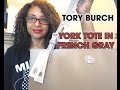 Tory Burch York Tote in French Gray