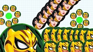 Agar.io Best Team Linesplits/Trick Splits Mobile Destruction Epic Agario Gameplay!