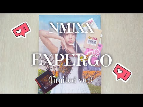 🌺Распаковка NMIXX - EXPERGO (limited ver)🌺| Unboxing k-pop