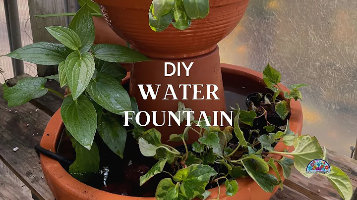 DIY Water fountain with pots