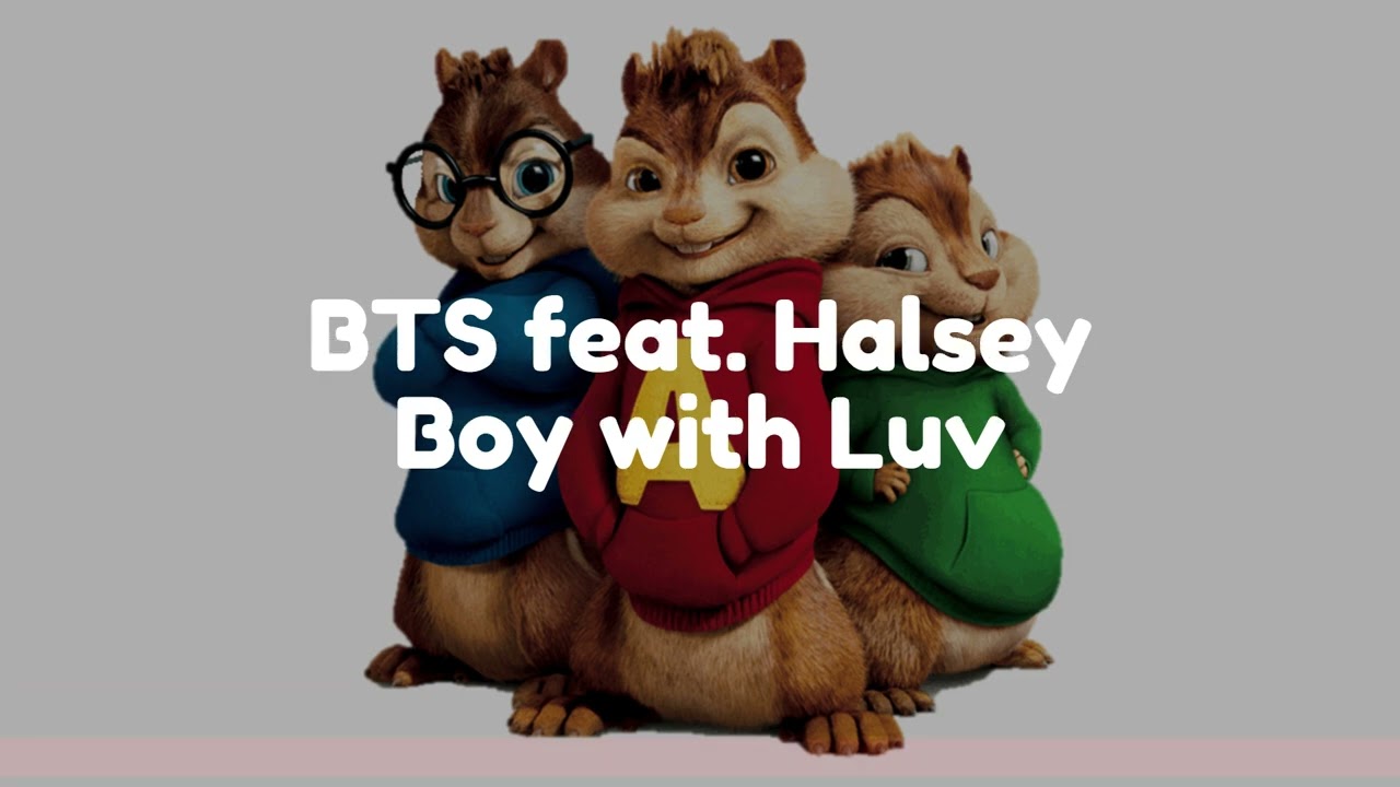 BTS - Boy with Luv (feat. Halsey) (Chipmunk Version Audio)