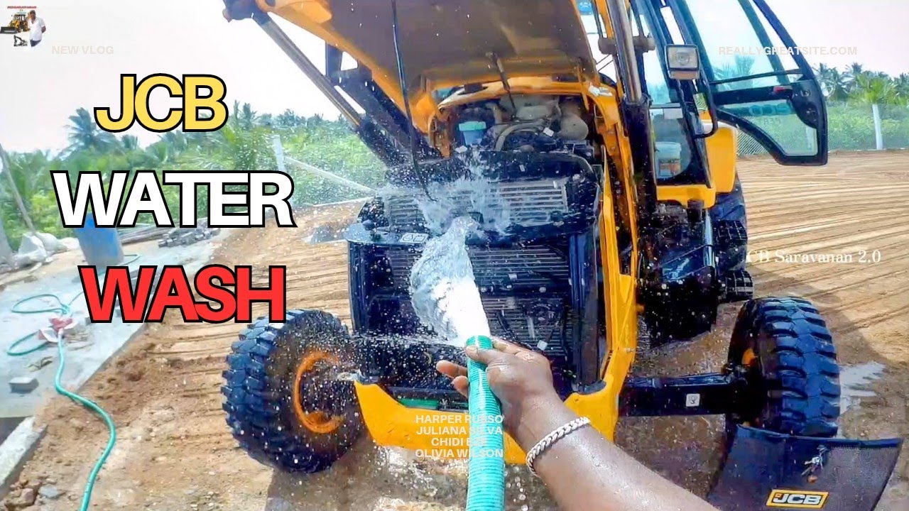 Jcb3dx Eco Xpert Water Washing | Tamil | JCB Saravanan 2.0