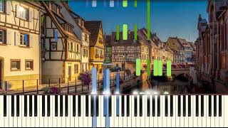 Pachelbel&#39;s Gymnopedie Canon! [Piano Tutorial] (Synthesia) // Kyle Landry + MIDI/Sheets