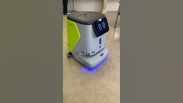 Pudu CC1 Cleans Healthcare Lobby | Cleaning Robotics