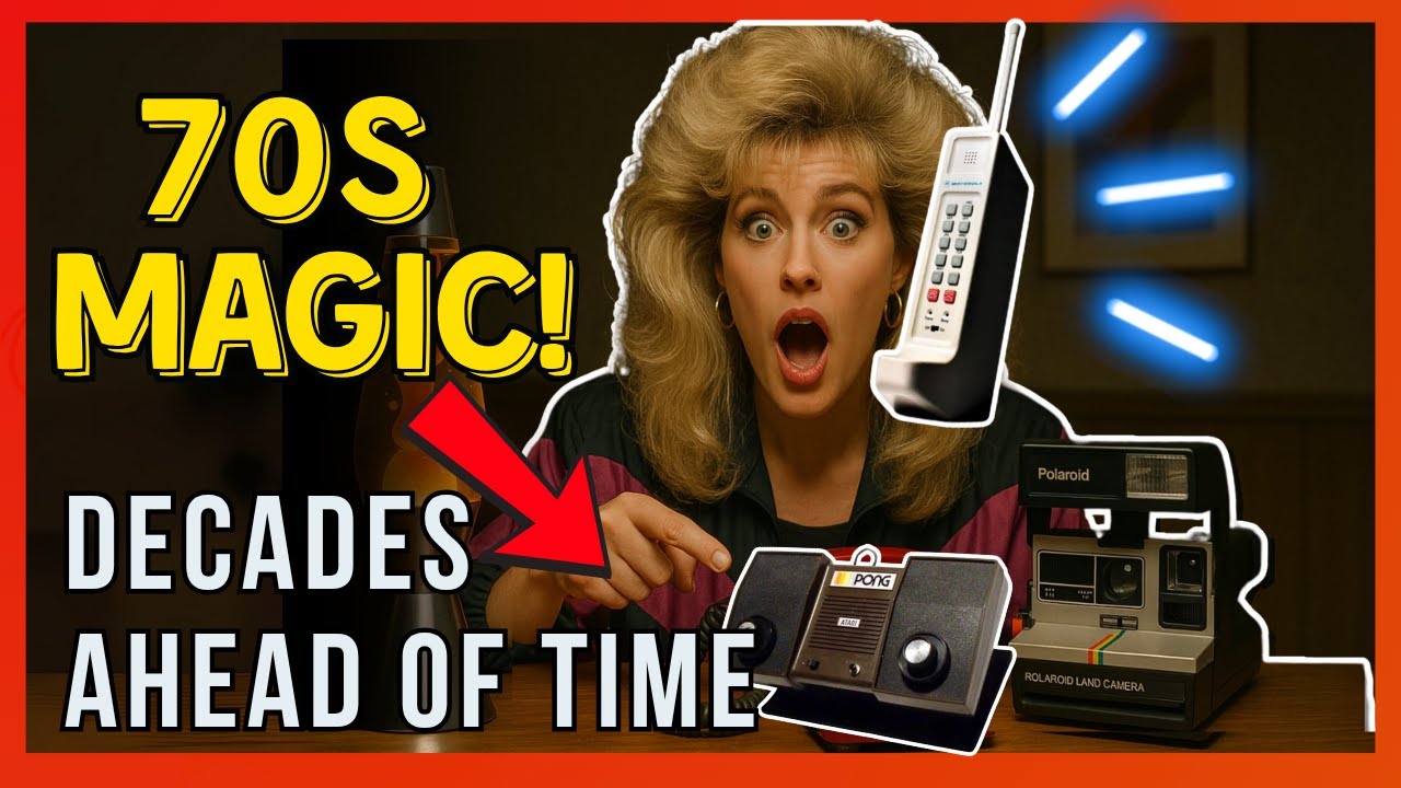 10 Jaw Dropping 70s Inventions That Will MAKE YOU RECONSIDER Modern ...