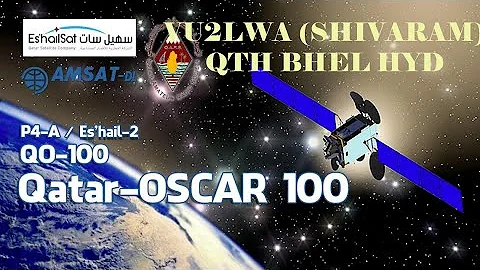 QO 100 SAT SETUP FOR DOWNLINK AT VU2LWA QTH